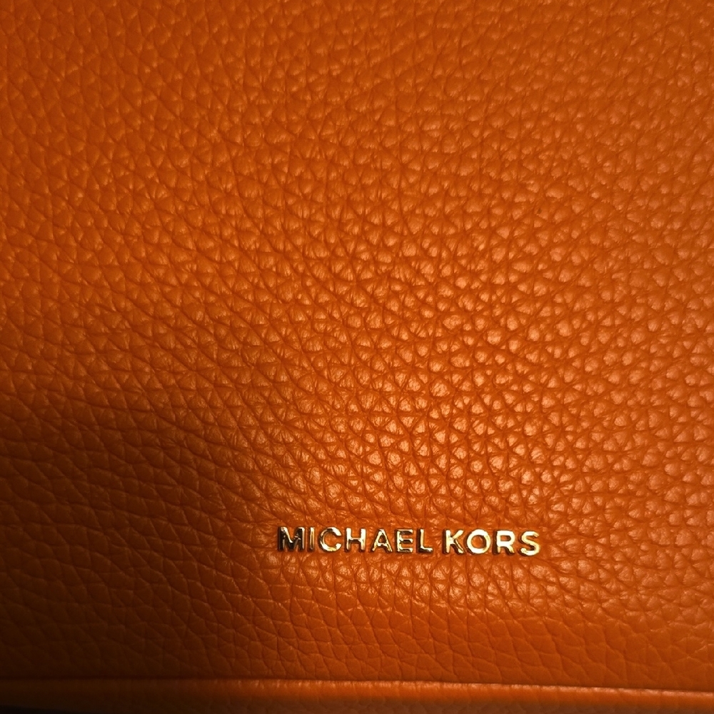 NWT Michael Kors Vibrant Orange Crossbody - Picture 2 of 11